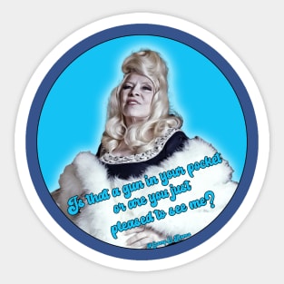 Mae West Sticker